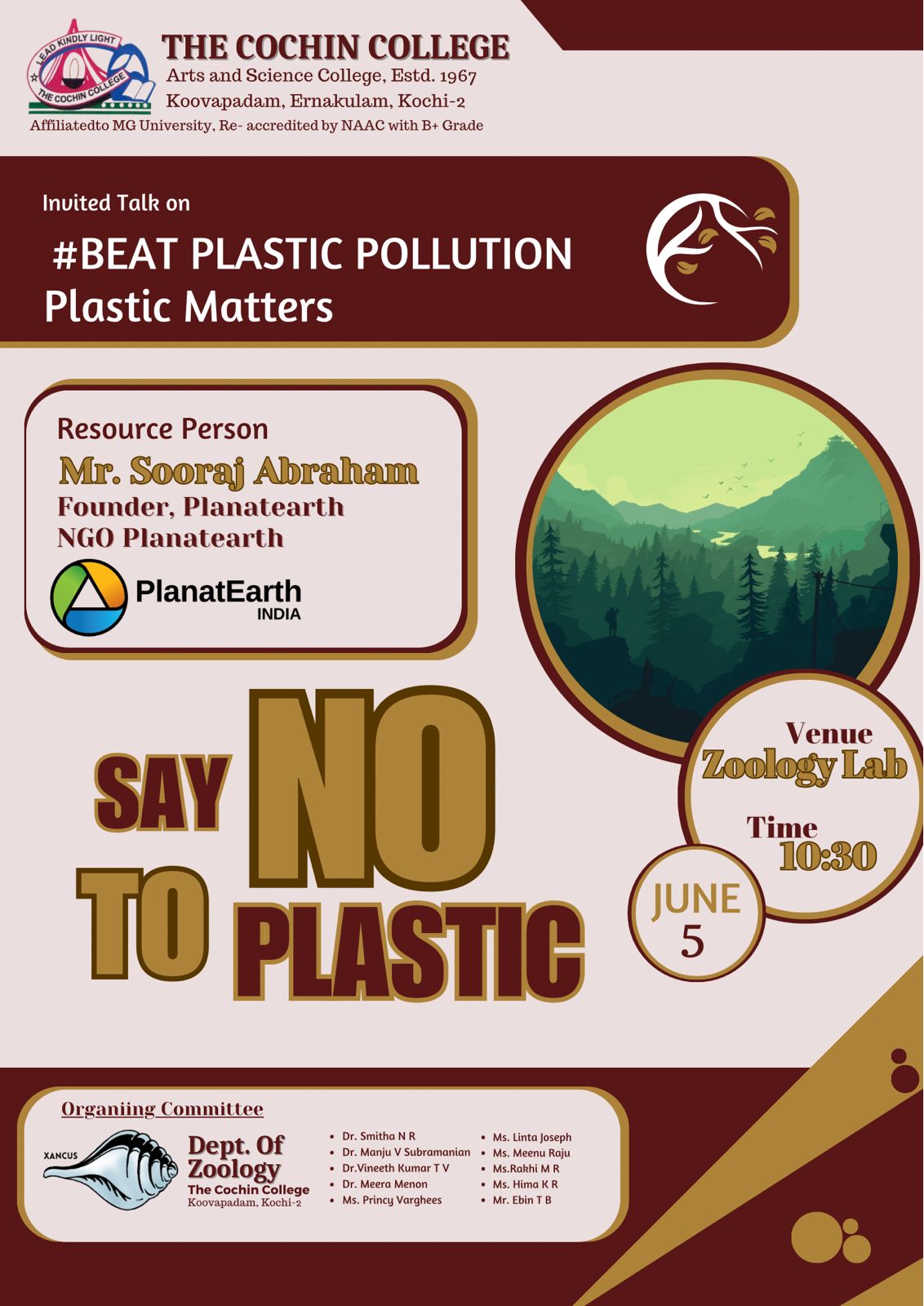 Invited Talk - Beat Plastic Pollution