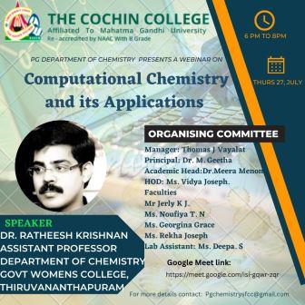 Computational Chemistry and its applications