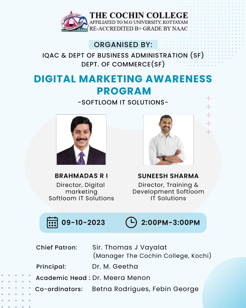 Digital marketing awareness programme