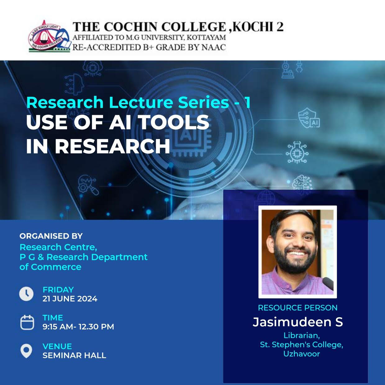 Use of AI Tools in Reseach
